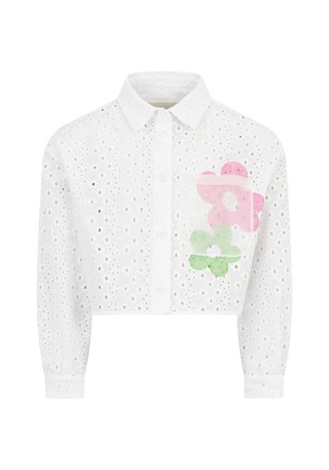 Camicia in pizza sangallo SIMONETTA | SY5A81 U0269100